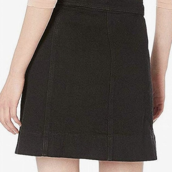 J.Crew Mercantile Sleeveless Black Button-Front Sheath skirt – Size 10 - Picture 1 of 4